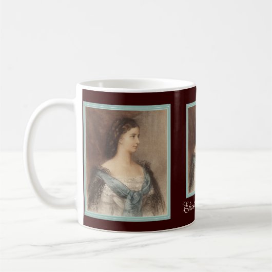Sisi - Elisabeth of Bavaria - Empress of Austria Koffiemok (Links)