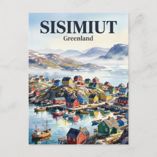 Sisimiut Groenland Briefkaart