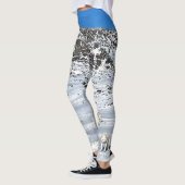 Sisimiut Groenland Outback Landschap Blauwe lucht Leggings (Links)