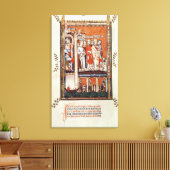 Sisinnius die de lichamen van andere canvas afdruk (Insitu (Woonkamer))