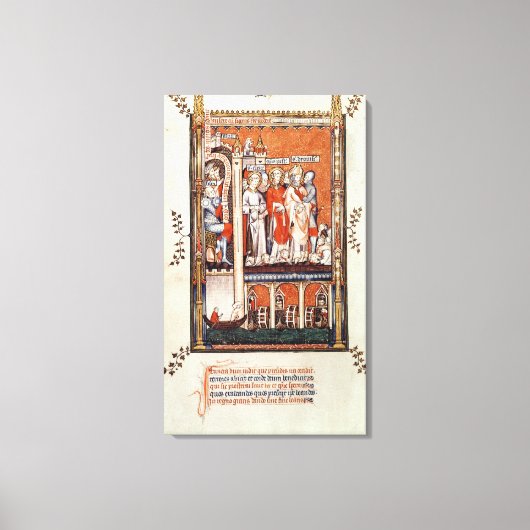 Sisinnius die de lichamen van andere canvas afdruk (Voorkant)