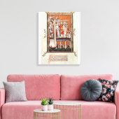 Sisinnius die de lichamen van andere canvas afdruk (Insitu (Woonkamer))