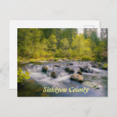 Siskiyou County Briefkaart (Voorkant / Achterkant)