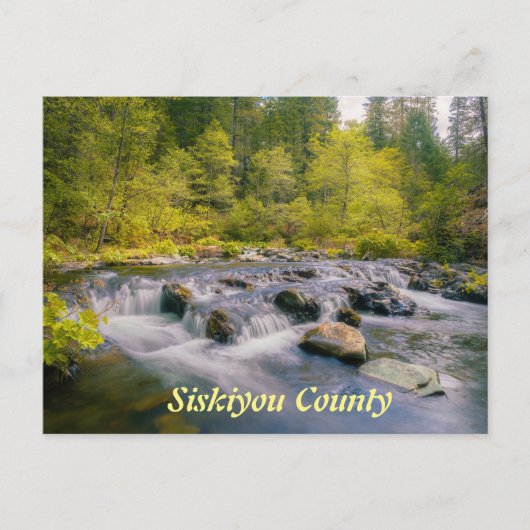 Siskiyou County Briefkaart (Voorkant)