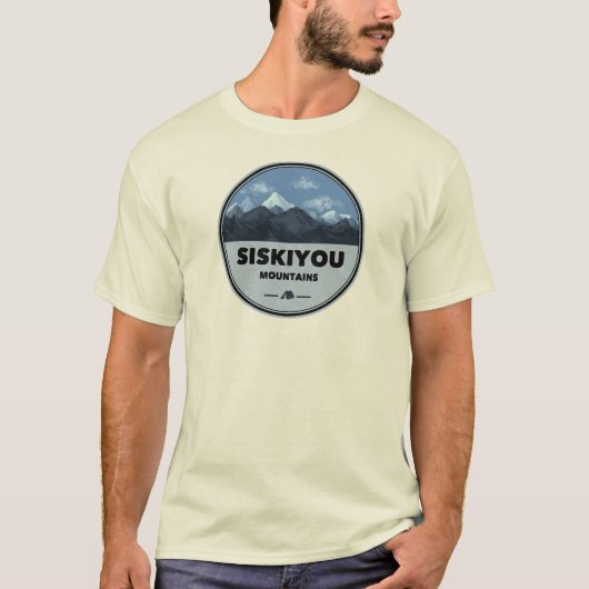 Siskiyou Mountains California Camping T-shirt (Voorkant)
