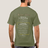 Siskiyou Singers 2024 Italië Tour T-shirt (Achterkant)