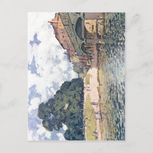 Sisley, Alfred Br?cke von Hampton Court 1874 Techn Briefkaart
