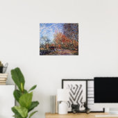 Sisley - de buitenwijken van het bos van Fontaineb Poster (Thuiskantoor)