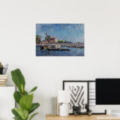 Sisley - De sluis van Saint-Mammes 1885 Poster (Thuiskantoor)