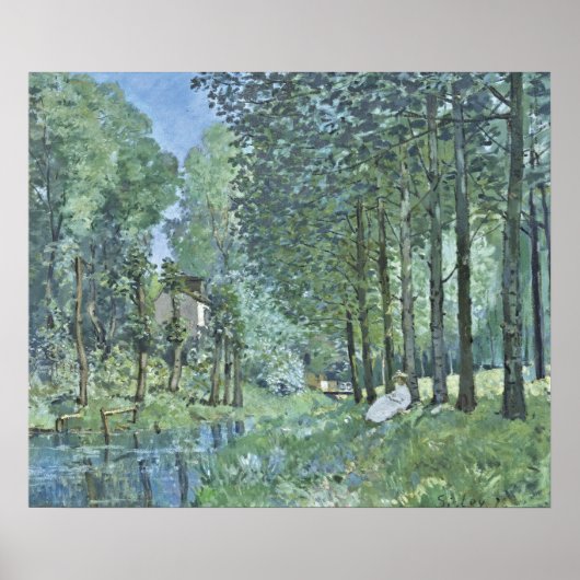 Sisley Edge of Wood, Poster (Voorkant)
