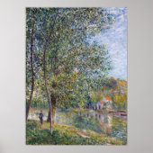 Sisley - Morning on the Loign 1879 Poster (Voorkant)