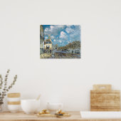 Sisley - Overstroming bij Port-Marly 1876 Poster (Keuken)
