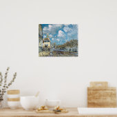 Sisley - Overstroming in Port-Marly 1876 Poster (Keuken)