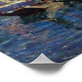 Sisley - Sint-Mammes 1885 Poster (Hoek)