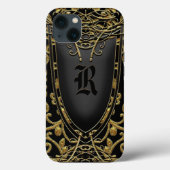 Sisphere klassiek monogram Case-Mate iPhone case (Achterkant)