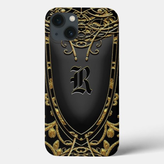Sisphere klassiek monogram Case-Mate iPhone case (Achterkant)