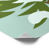 Sisposter van de Zuid-Koreaanse skipster Poster (Hoek)