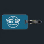Sisquoc River California Kayaking Bagagelabel<br><div class="desc">De Sisquoc rivier in de buurt van Santa Barbara California stroomt ongeveer 57, 5 mijl van de bovenloop in de San Rafael Wilderness naar de samenvloeiing met de Cuyama rivier.</div>