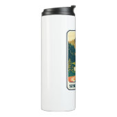 Sisquoc River California Kleuren Thermosbeker (Gedraaid links)