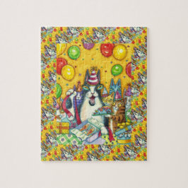 SISS EN FITZ KATTEN, KITTEN, MUIZEN, GRAPPIGE VERJ LEGPUZZEL