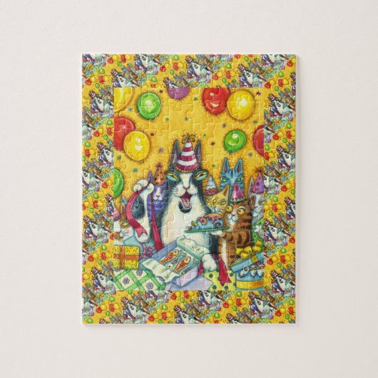 SISS EN FITZ KATTEN, KITTEN, MUIZEN, GRAPPIGE VERJ LEGPUZZEL (Verticaal)
