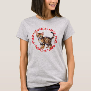 Sissen en kussen, Bengaalse kat T-shirt