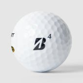 Sissende Slang - Golfer's Cadeau Golfballen (Logo)