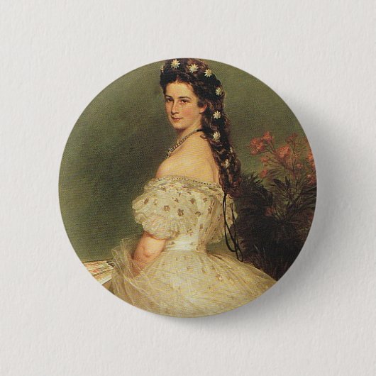 Sissi Ronde Button 5,7 Cm (Voorkant)