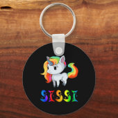 Sissi Unicorn Sleutelhanger (Voorkant)