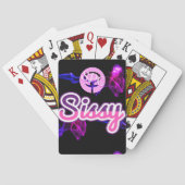 Sissy Card Game Pokerkaarten (Achterkant)