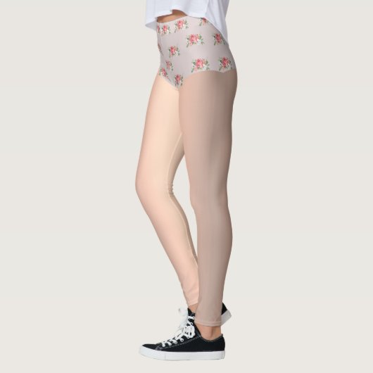 Sissy Floral Lingerie Chastity Hoesje Leggings (Links)