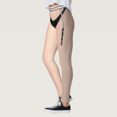 Sissy Garter Lingerie Chastity Hoesje Leggings (Links)