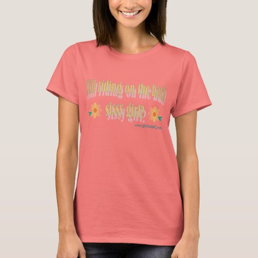 Sissy Girl - Ringer T-Shirt (Voorkant)
