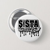Sista Button Design door: Big Mikee Design (Voorkant /achterkant)