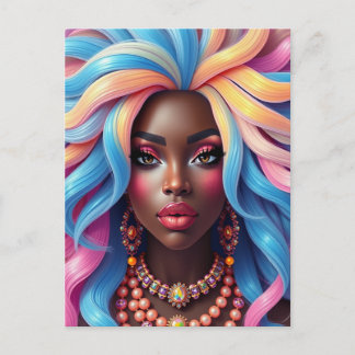 Sista vriendinnen zusters zusters black girl magie briefkaart