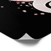 Sista Zwart Koningin Melanine Vrouw Zwart Meisje M Poster (Hoek)