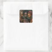 'Sistas' Generative Art Stickers (Tas)