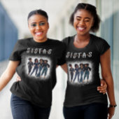 Sistas, Melanine Queen, Zwarte Vriendinnen T-shirt