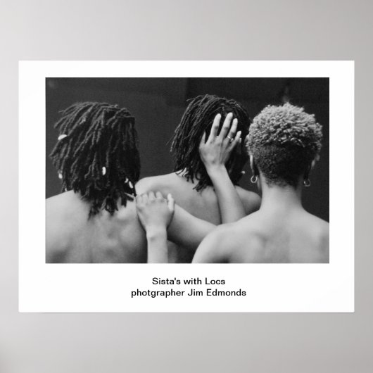 sista's met locs poster (Voorkant)