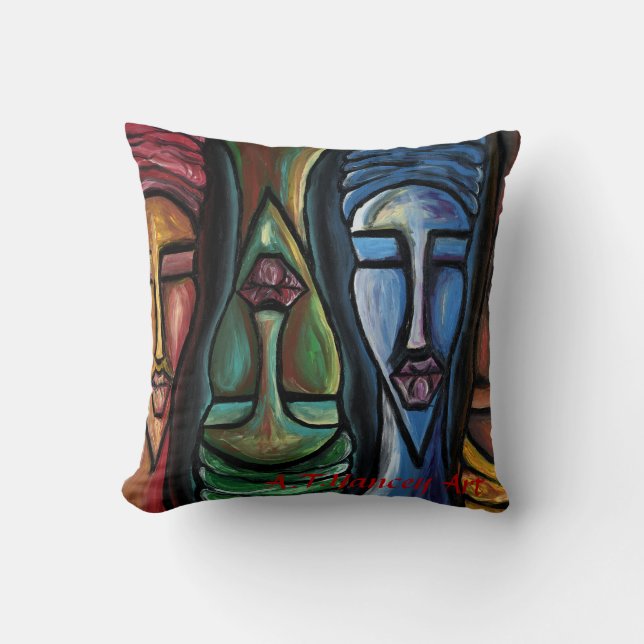 Sistas United Pillow Kussen (Voorkant)