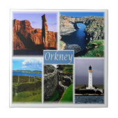 SISTENG055 DE ORKNEY-EILANDEN ORKNEYS, Schotland Tegeltje (Voorkant)