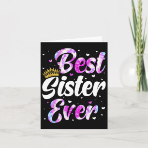 Sister Apparel Moederdag voor The Best Sister Eve Kaart