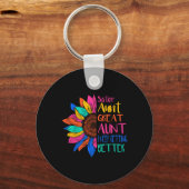 Sister Aunt Great Aunt I Just Keep Getting Better Sleutelhanger (Voorkant)