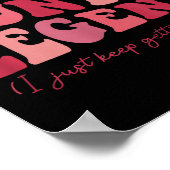 Sister Auntie Legend Groovy Funny Cool Aunties Clu Poster (Hoek)