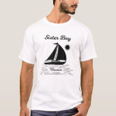 Sister Bay door County Wisconsin T-shirt (Voorkant)