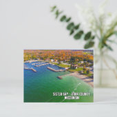 Sister Bay in Door County Wisconsin Briefkaart (Staand voorkant)