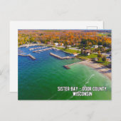 Sister Bay in Door County Wisconsin Briefkaart (Voorkant / Achterkant)