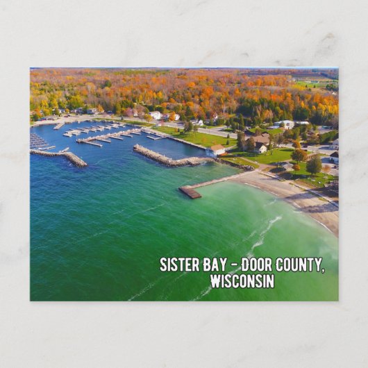 Sister Bay in Door County Wisconsin Briefkaart (Voorkant)