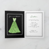 SISTER Be My Bridesmaid OLIVE GREEN Jurk (Binnen)