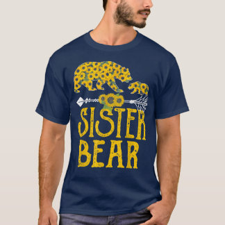 Sister Bear Family Sunflower Lover 1840 T-shirt